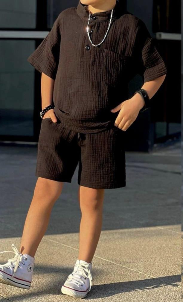 Siyah Müslin takım 