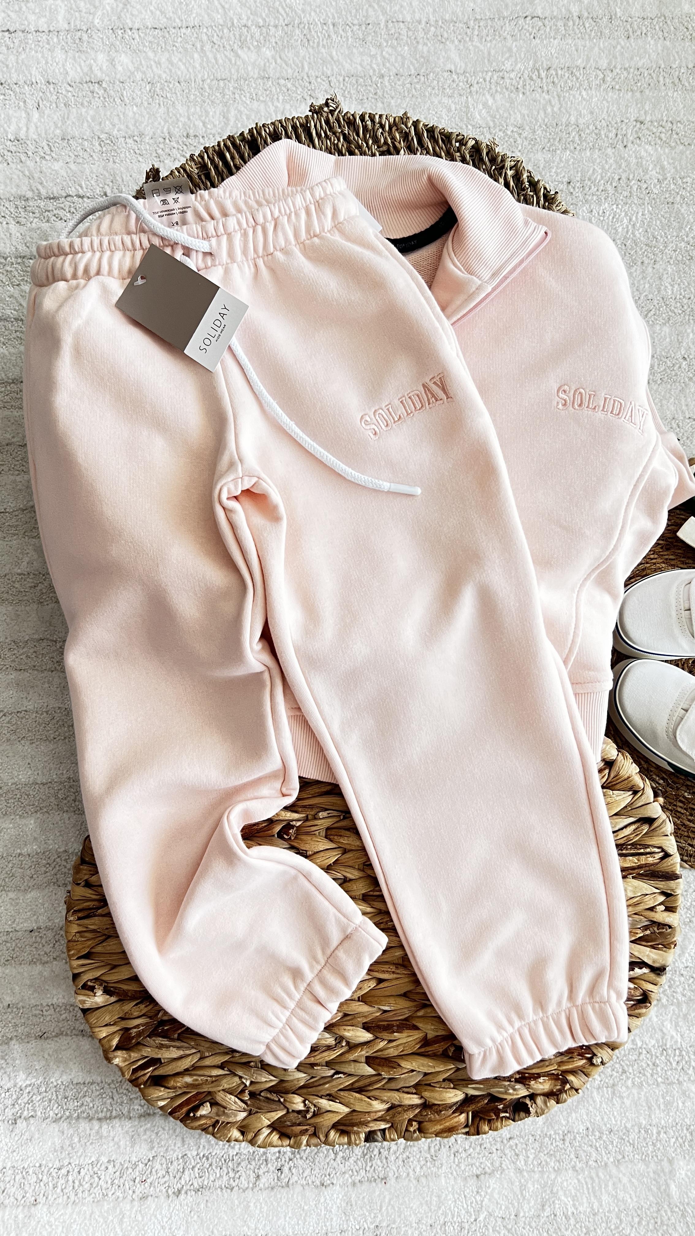 Soliday ünisex somon takım hırkalı 