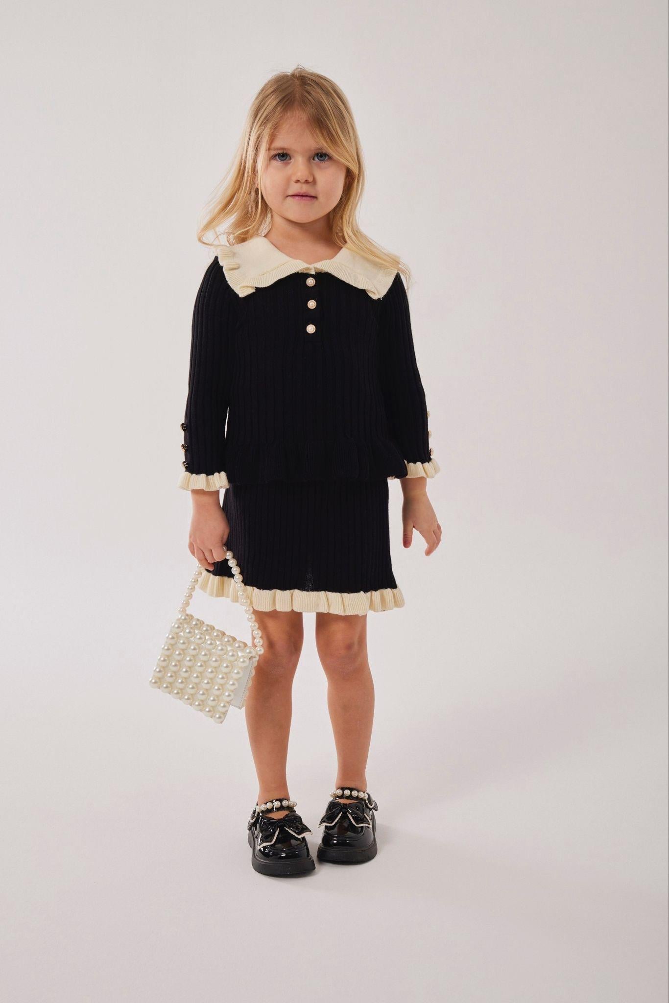 Triko siyah takım çanta dahil