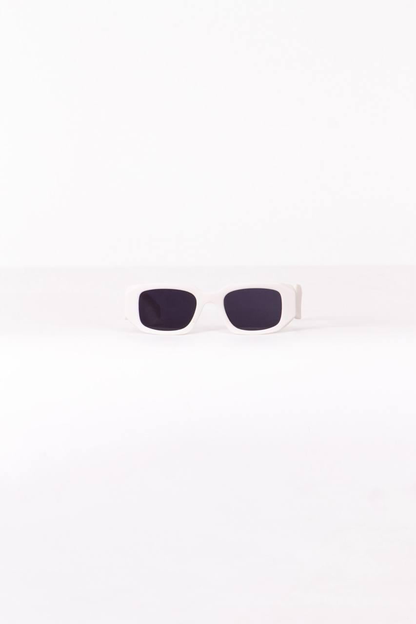 Ünisex beyaz gözlük 