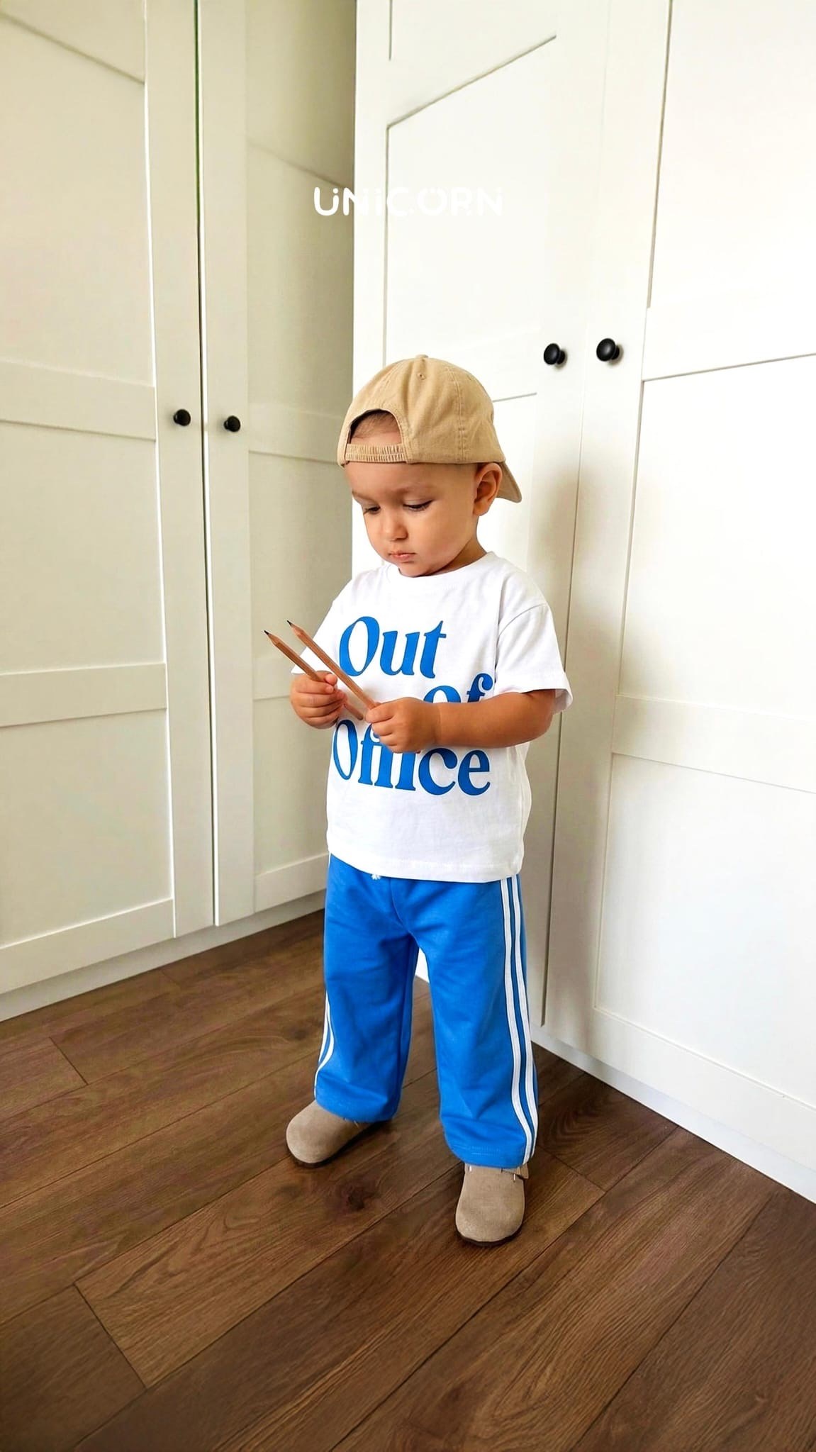Unisex Mavi takım