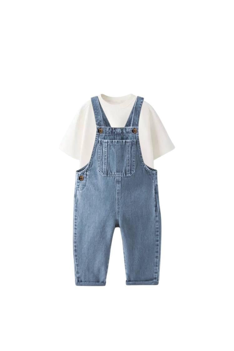 Ünisex salopet tişört set