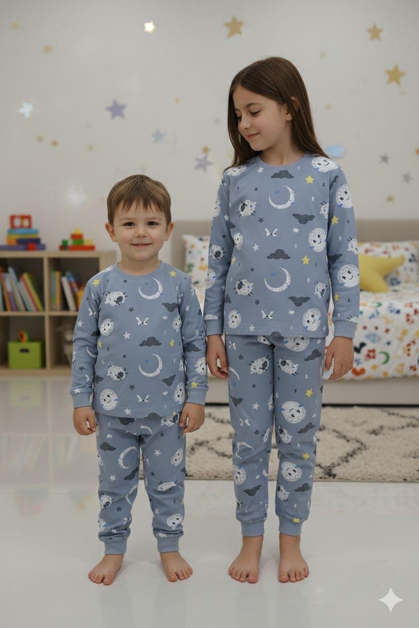 Uykucu kuzu pijama takımı