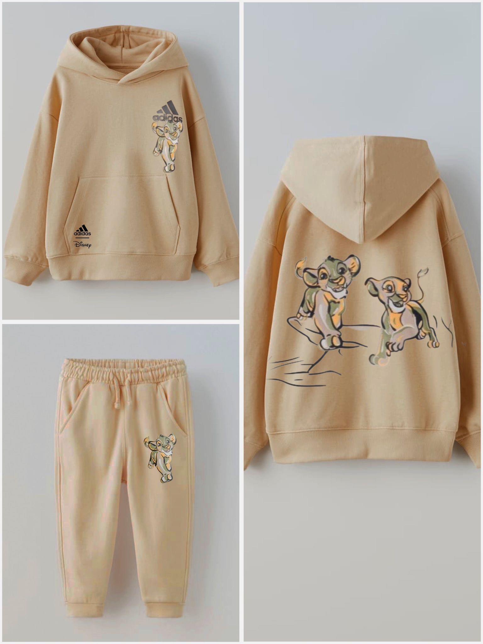 Vizon kapüsonlu alt üst takım