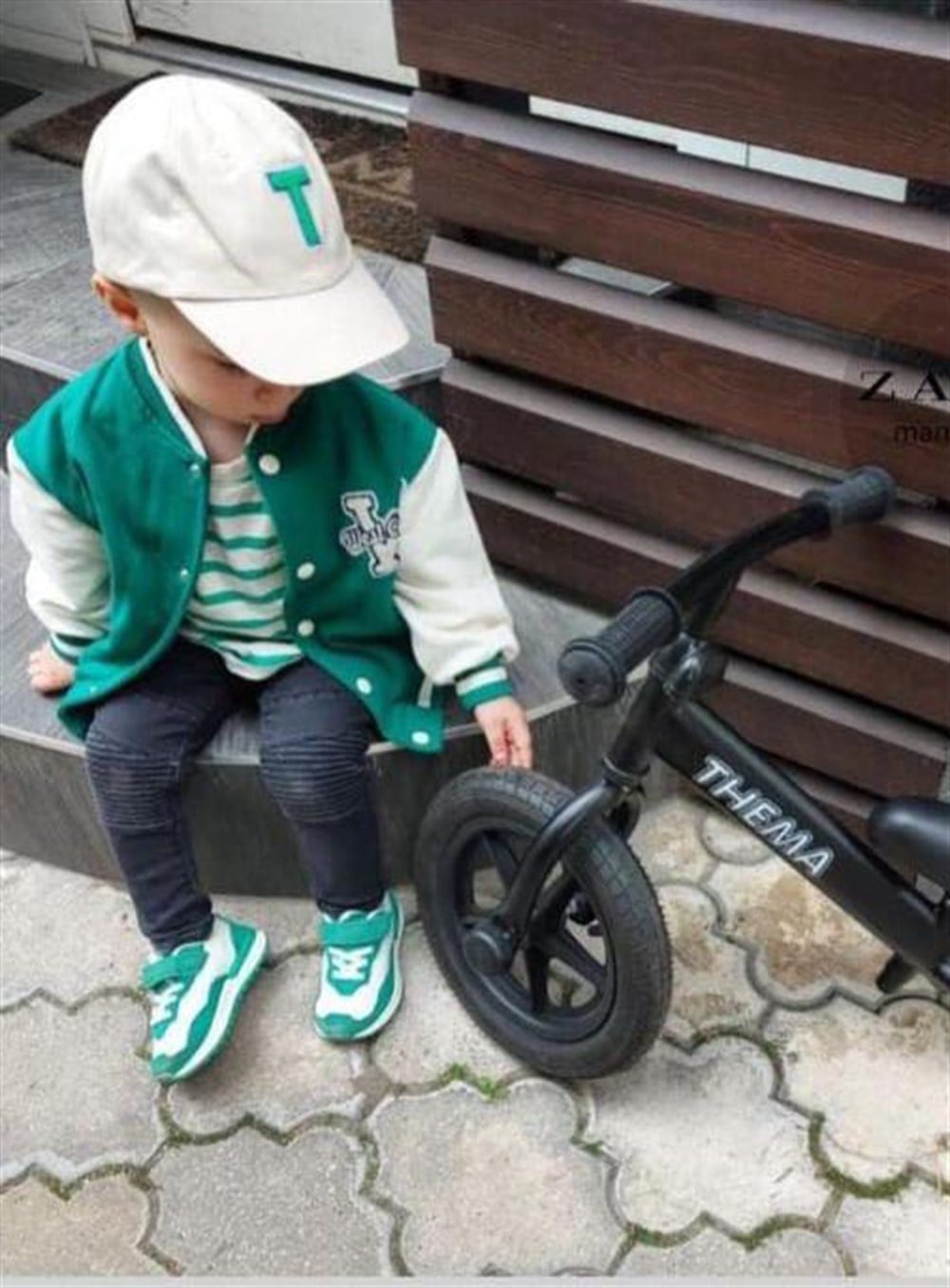 Yesil collage  ceket 