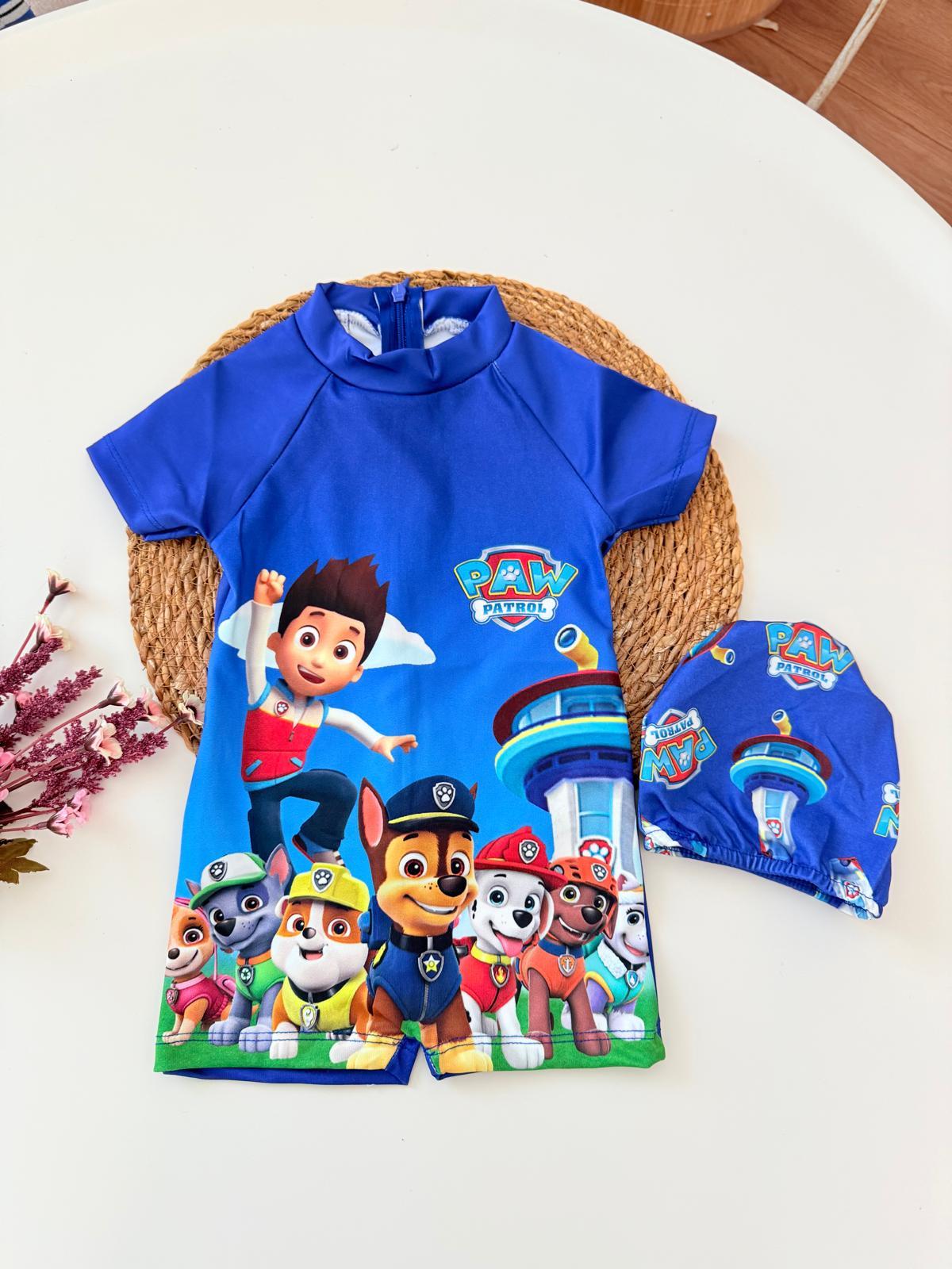 Yüzücü paw mayo  boneli 