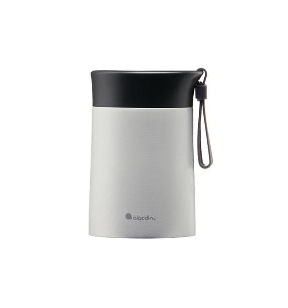 Aladdin Bistro Thermavac Paslanmaz Çelik Yemek Termosu 0,40 LT Stone Grey Emea