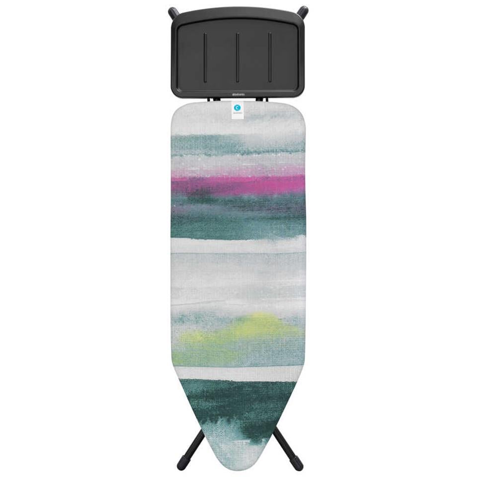 Brabantia 124X45CM (C) Buhar Kazanı Standlı Morning Breeze Desenli Ütü Masası - SSUH