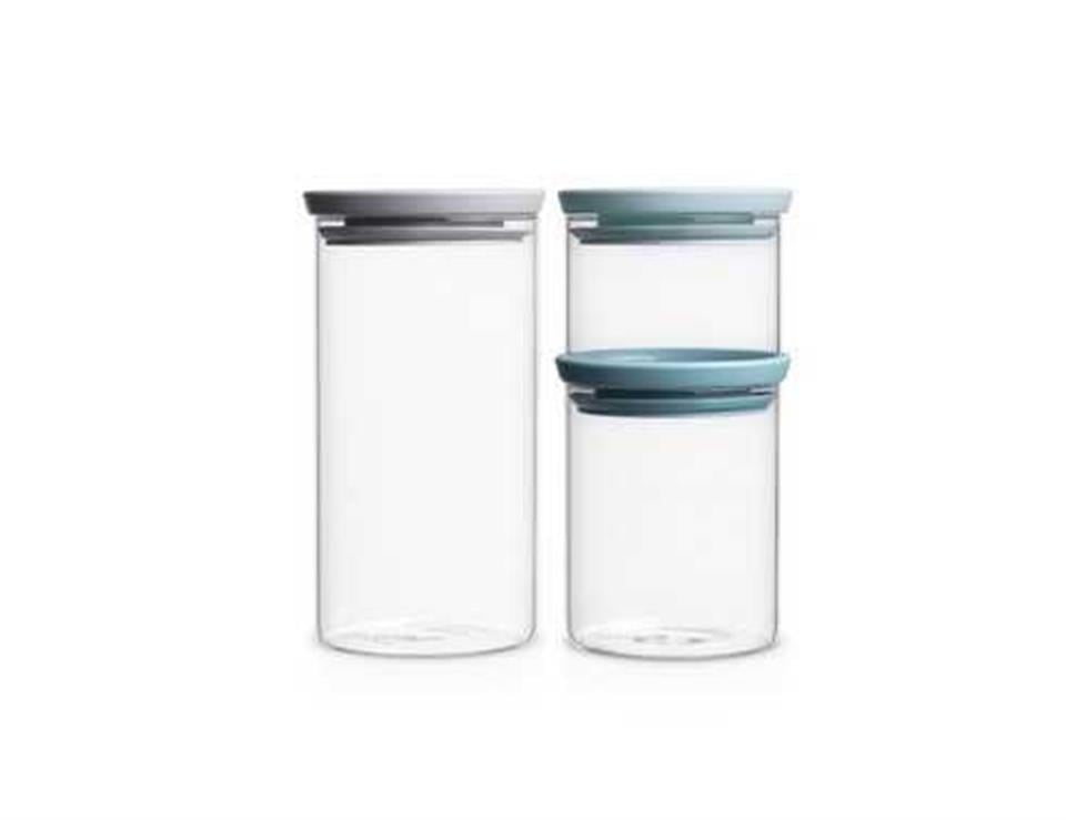 Brabantia Cam Saklama Kavanozu 3LÜ Set 0.3-0.7-1.1LT