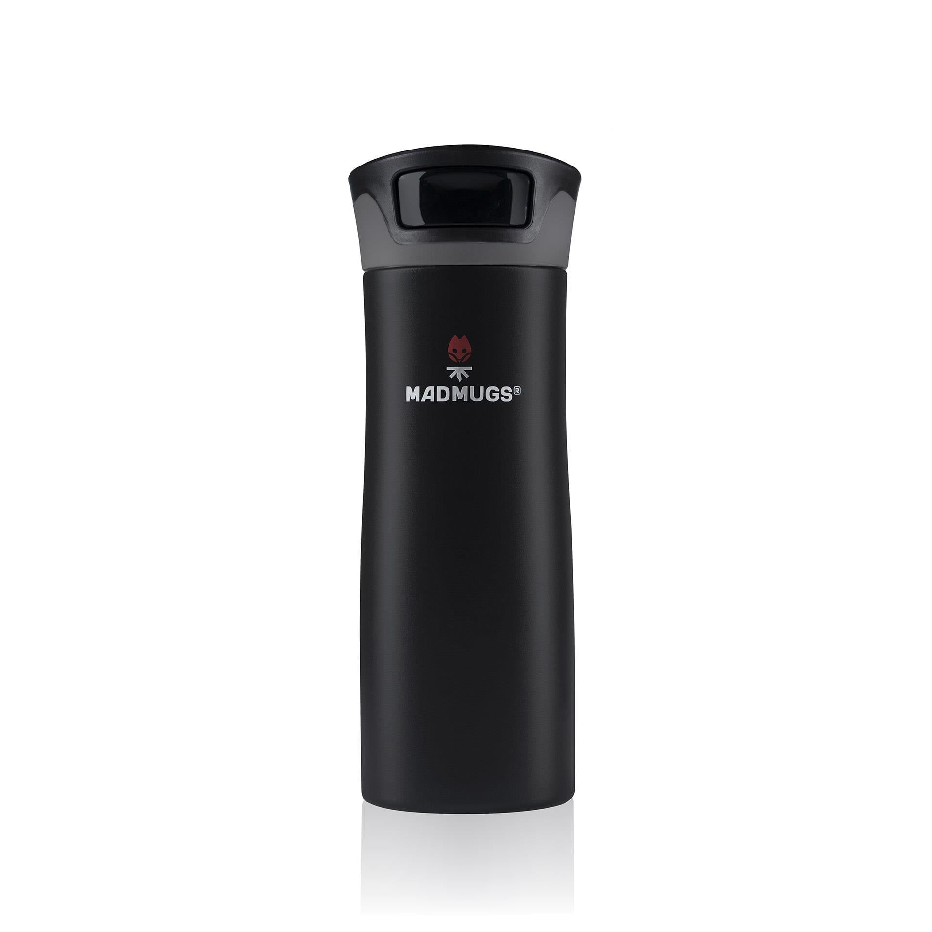 Madmugs Travel Mug Termos Bardak 0.47 lt Black