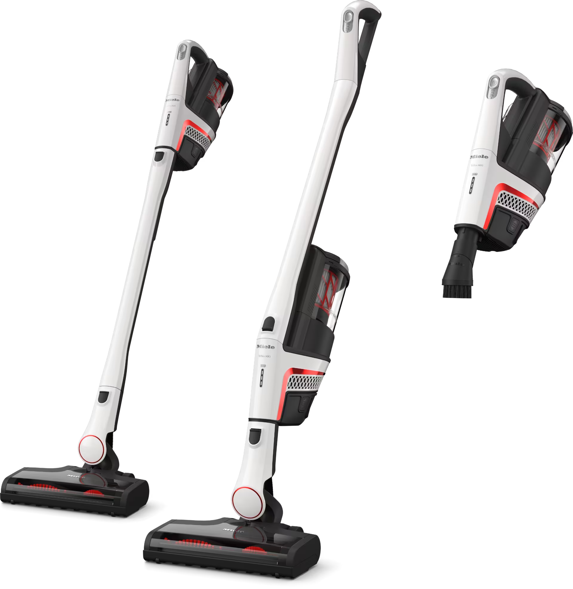 Miele Triflex Hx1 Şarjlı Dikey Süpürge Lotus Beyazı