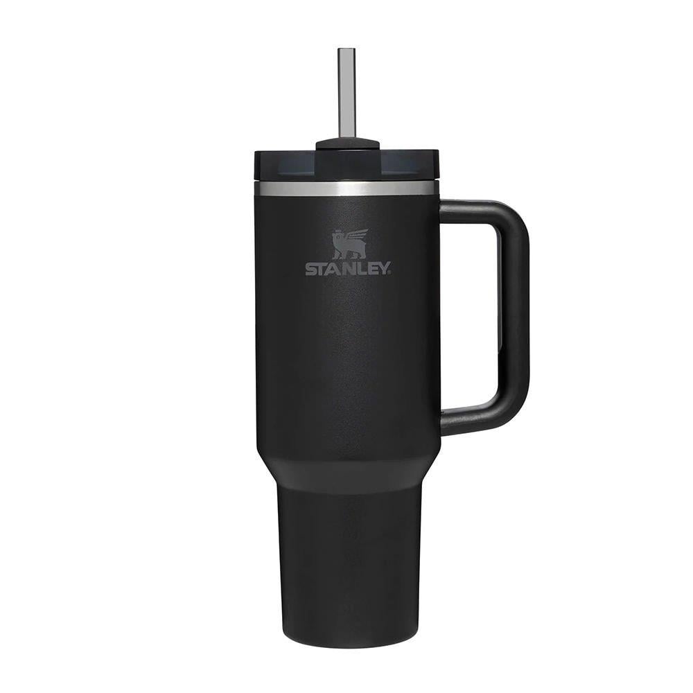 Stanley Quencher Pipetli Termos Bardak 1.18 Lt - Black Tonal