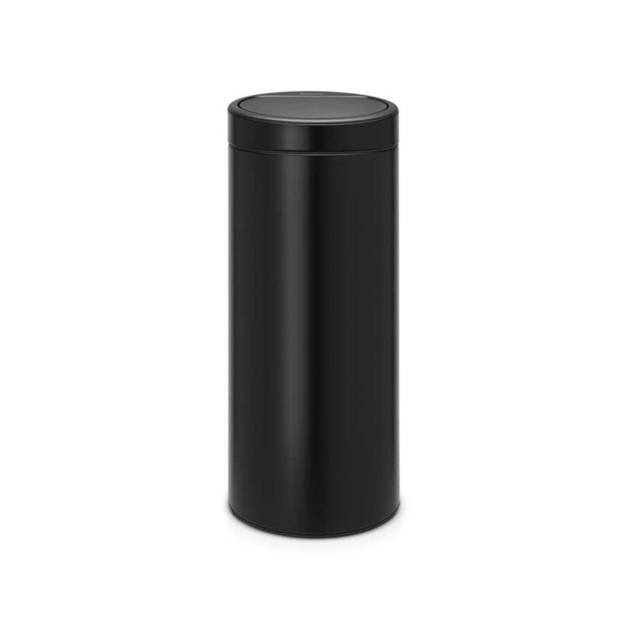 Brabantia Matt Black New Dokunmatik Çöp Kutusu 30L
