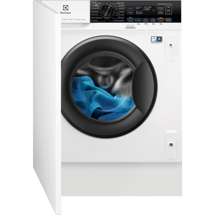 Electrolux EW7W368STI Ankastre Kurutmalı Çamaşır Makinesi