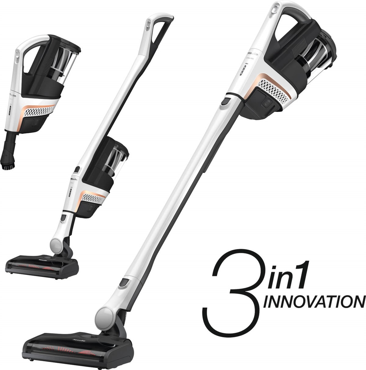 Miele Triflex HX1 - SMUL0 Kablosuz Dikey Şarjlı Süpürge Beyaz