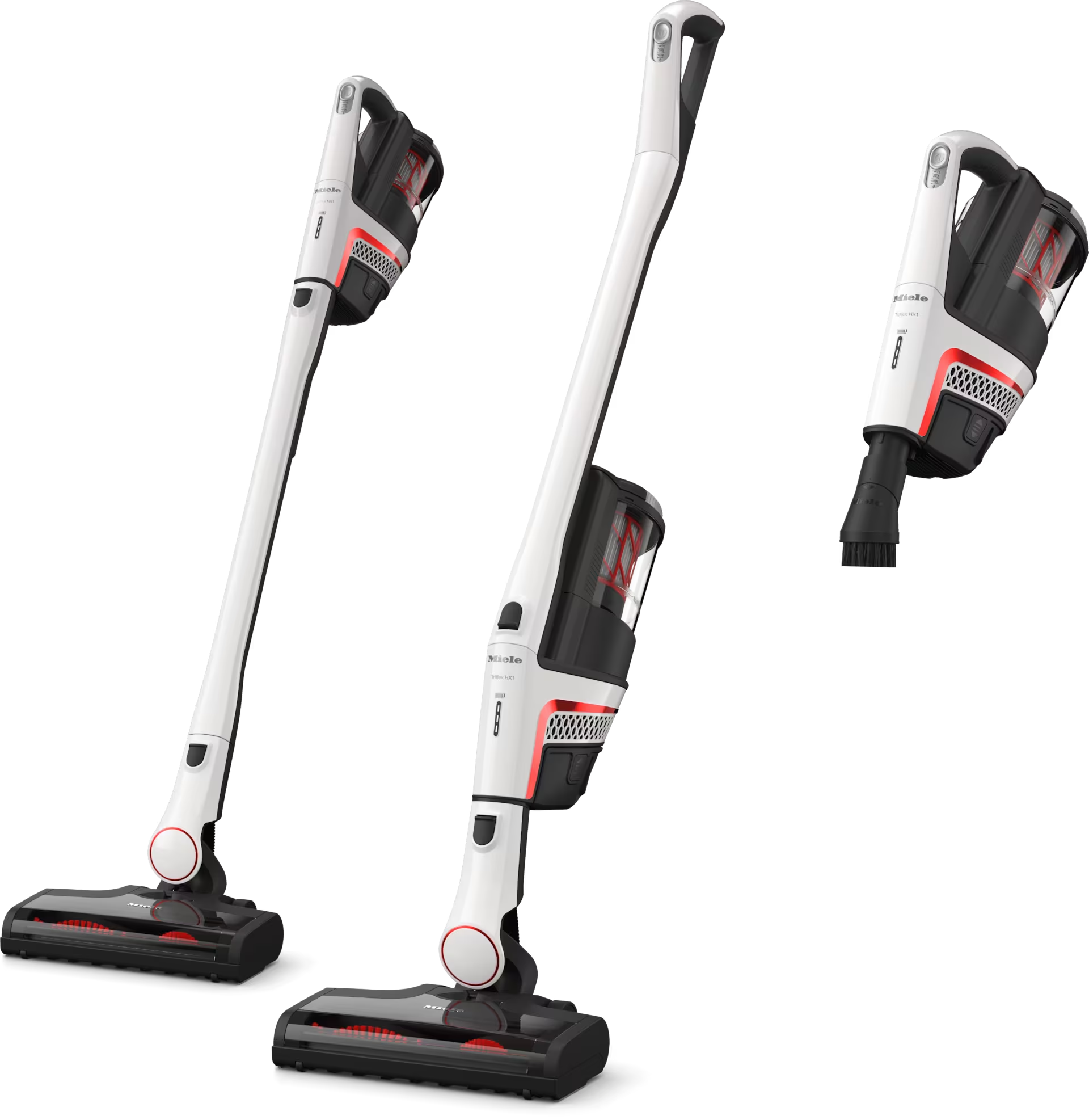 Miele Triflex Hx1 Şarjlı Dikey Süpürge Lotus Beyazı