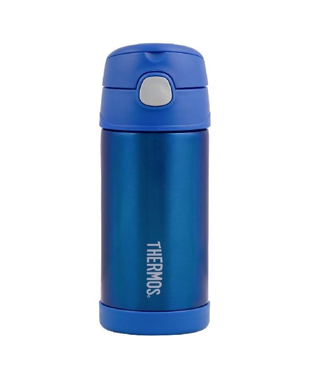 Thermos F401 Funtainer SS Çocuk Pipetli Termos 0,355L 108674 Mavi