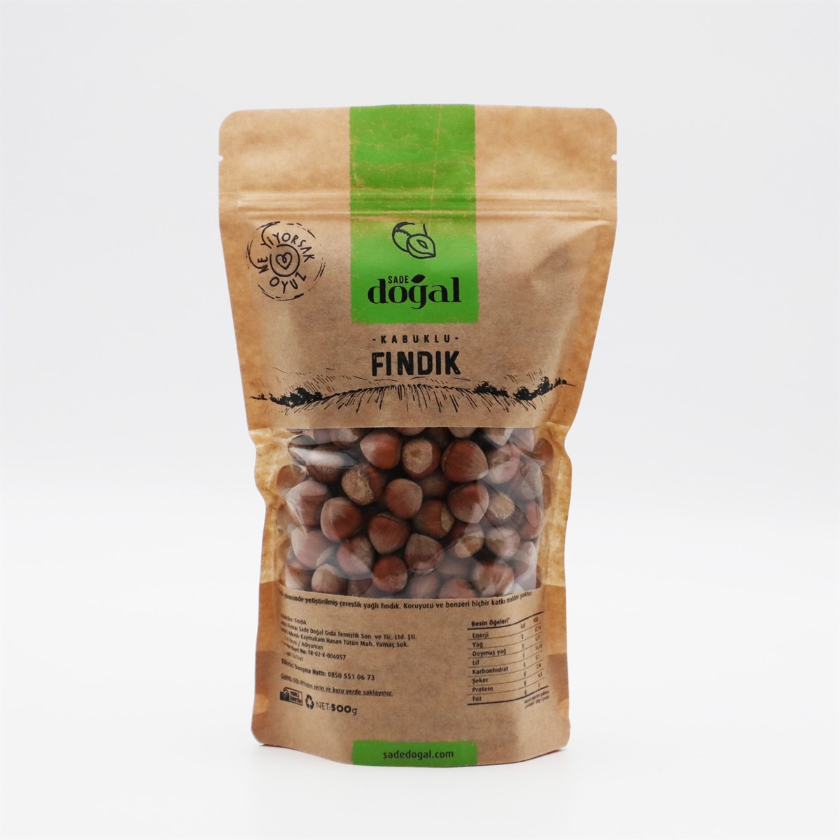 Kabuklu Fındık 500g