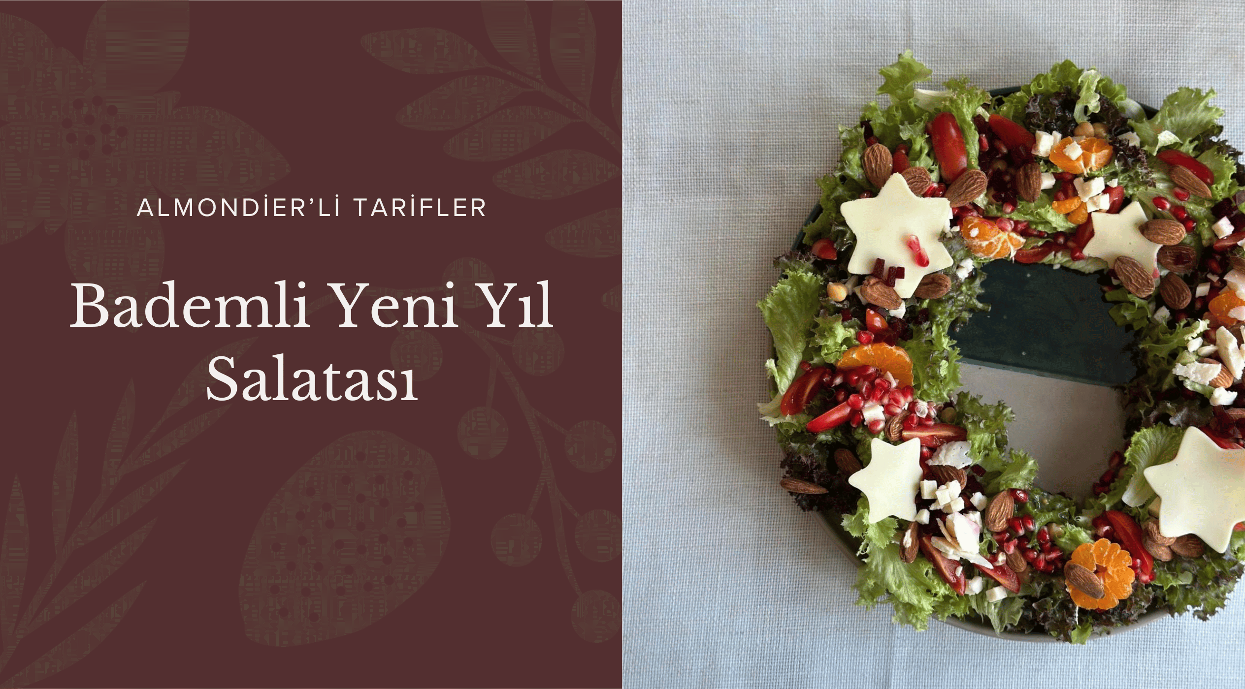 Yeni yıl sofranıza hem sağlıklı hem de çok lezzetli bir salata eklemeye ne dersiniz?