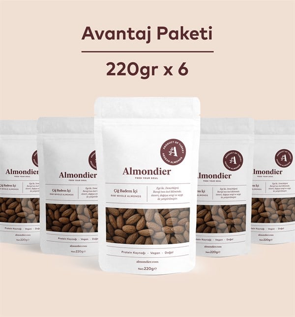 Almondier Avantaj Paketi, 6 Adet 220gr