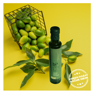 Bi'Zeytin 250 ml Erken Hasat Soğuk Sıkım Naturel Sızma Zeytinyağı Cam Şişe