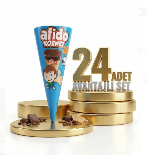 Afia Afido Kornet 24x25 Gr Kutu