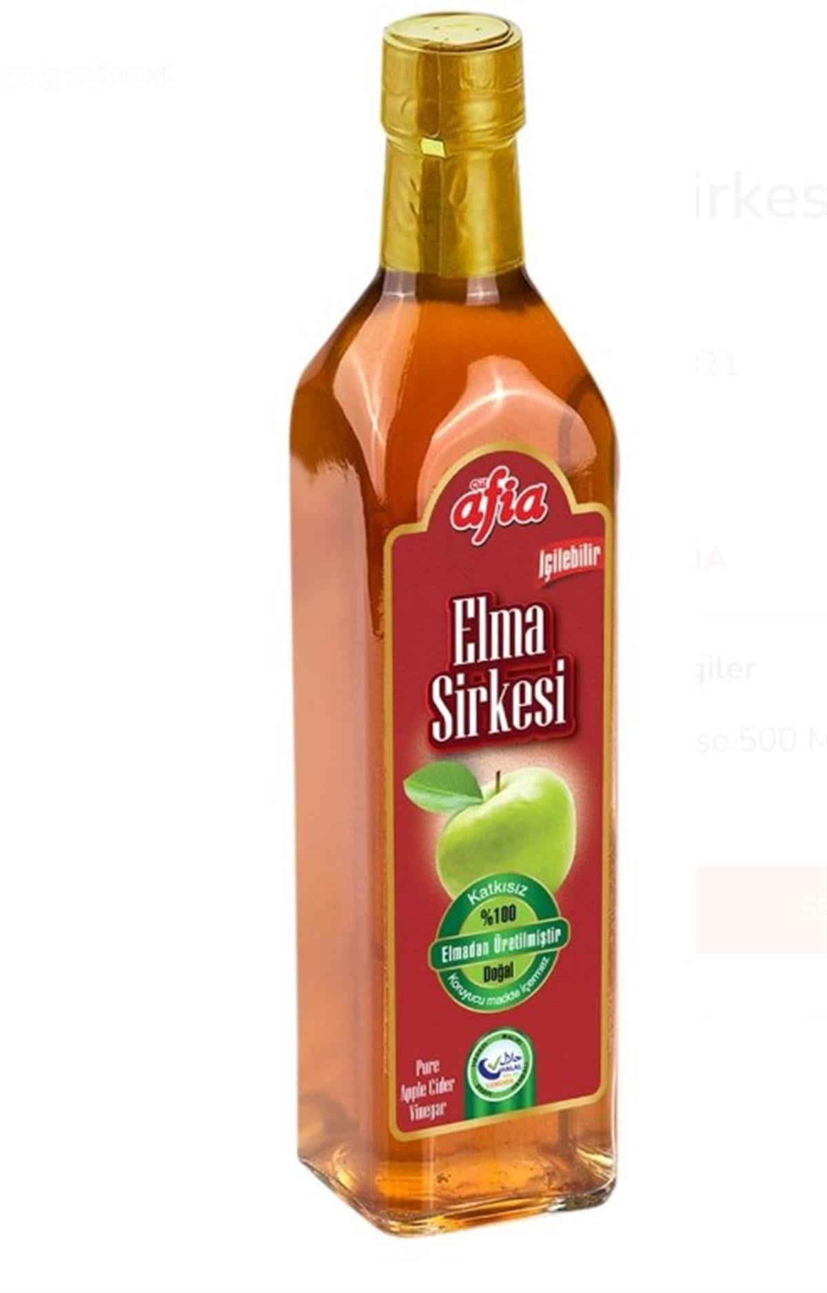 Afıa Gıda Elma Sirkesi 0,5 Lt