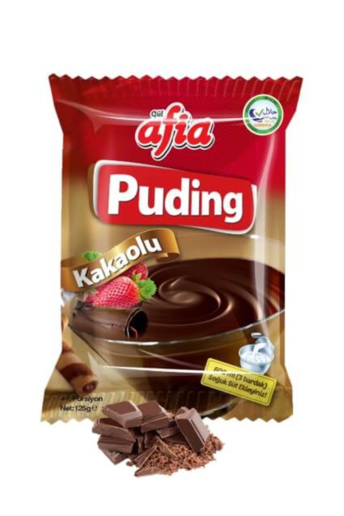 Afia Kakaolu Puding 125 Gr