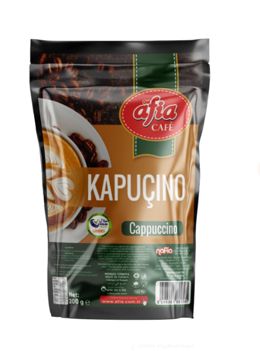 Afia Kapuçino 200 Gr