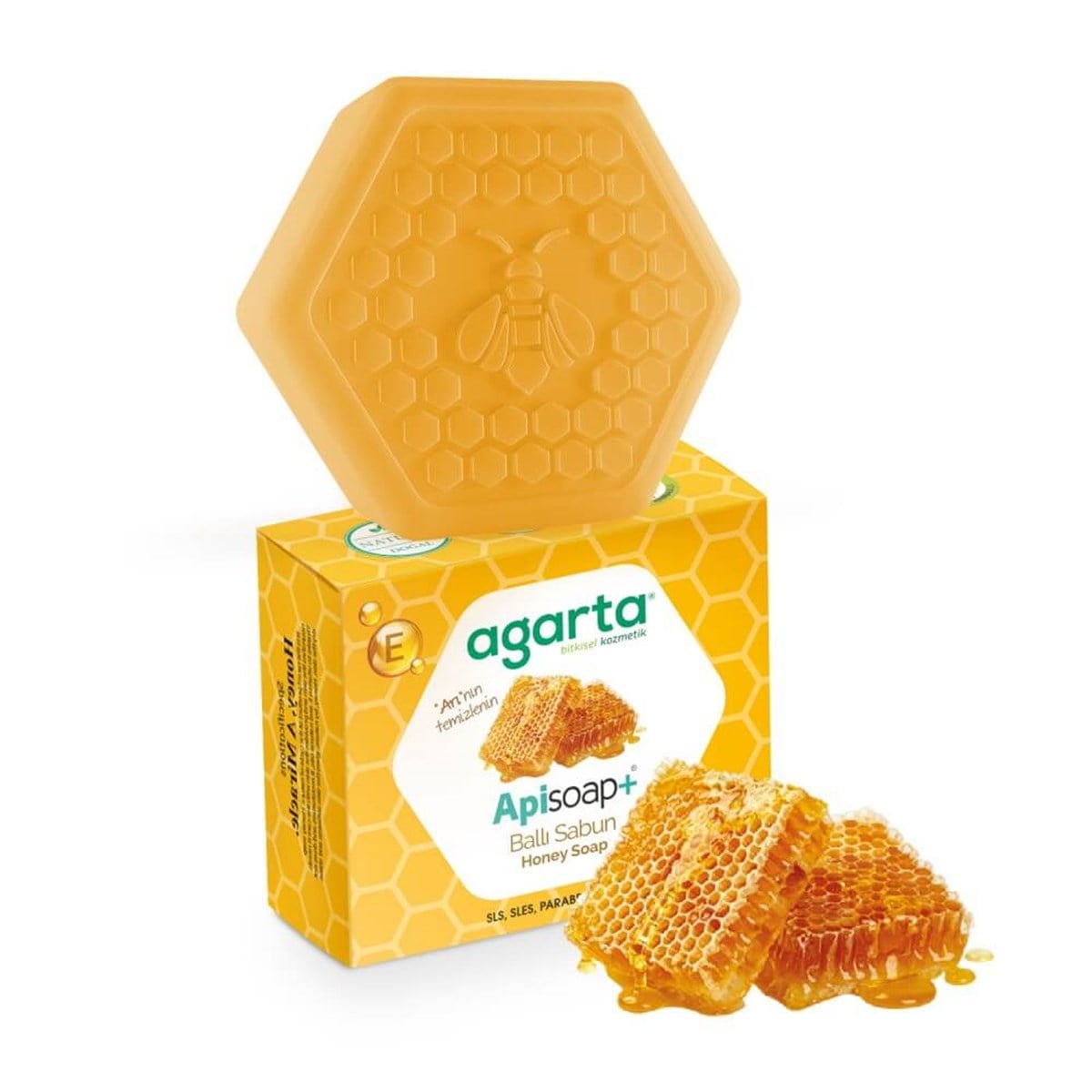 AGARTA Doğal ApiSoap Ballı Sabun - 100 Gr.
