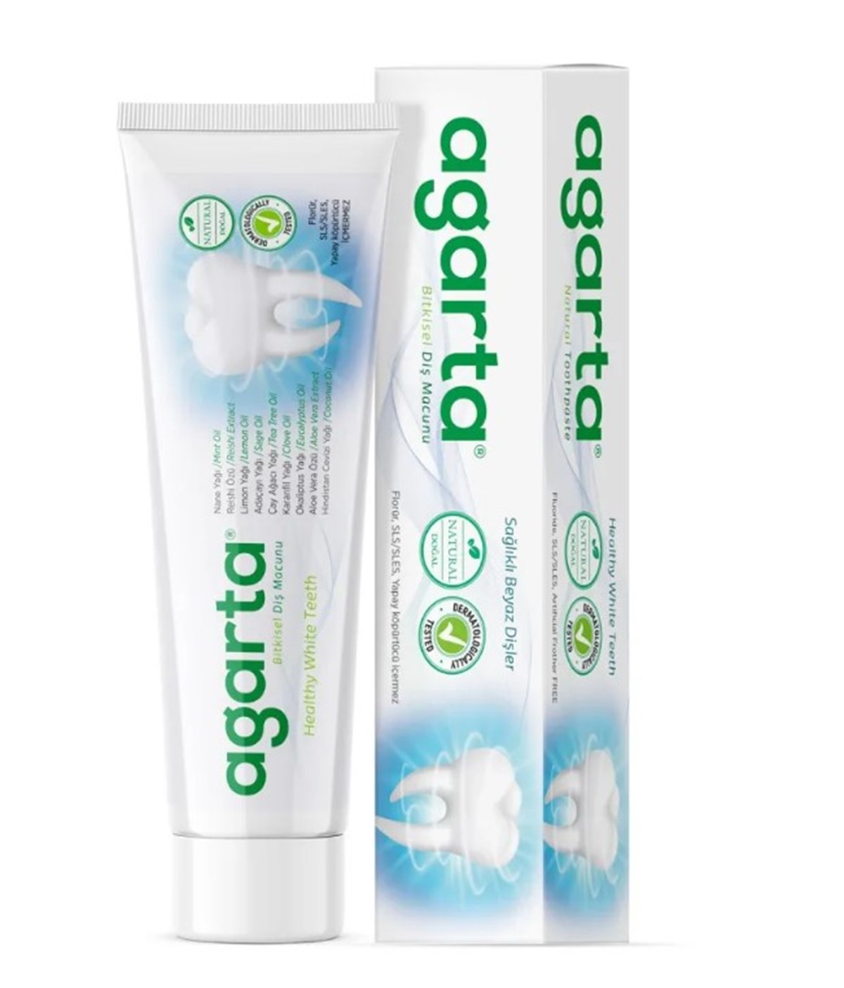 Agarta Doğal Bitki Özlü Diş Macunu - 100 Ml