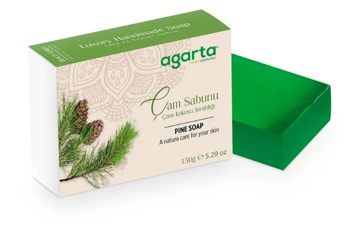 Agarta Doğal El Yapımı Çam Sabunu 150 gr