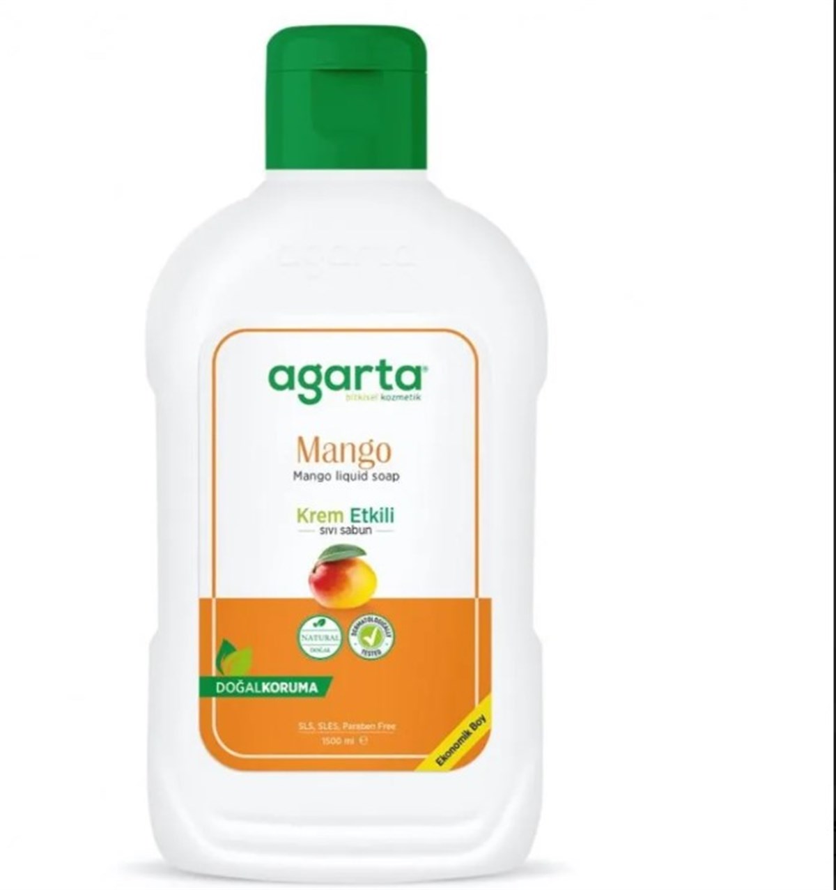 Agarta Doğal Krem Etkili Mangolu Sıvı 1500ml