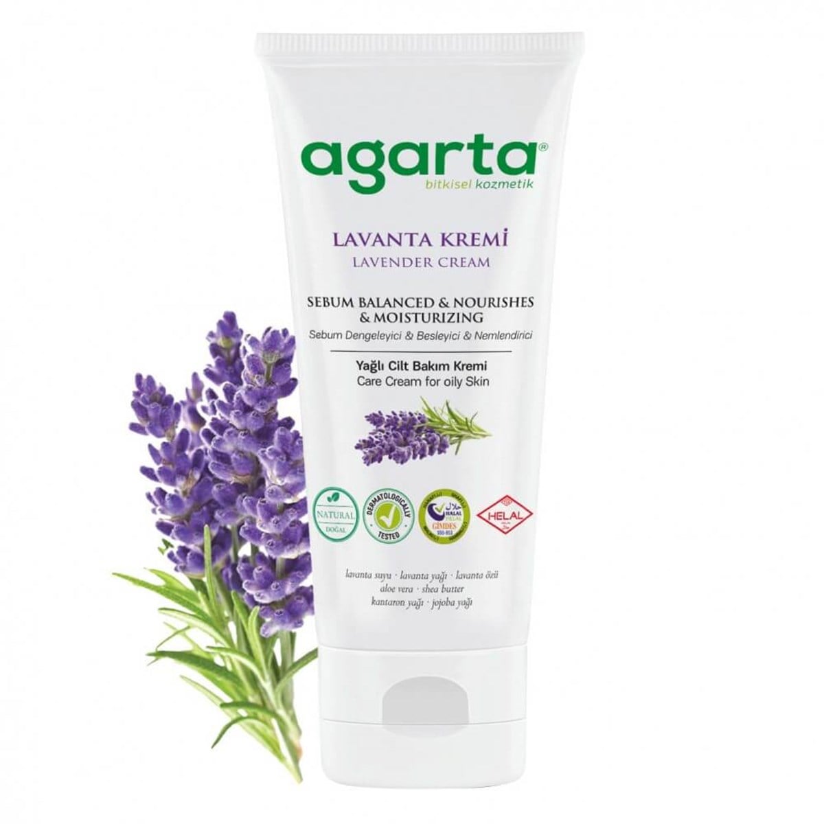 AGARTA Doğal Lavanta Kremi - 75 ML