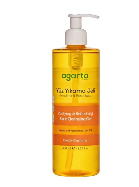 Agarta Salisilik Asit ve Niasinamid İçeren Arındırıcı Temizleme Jeli 400 ML