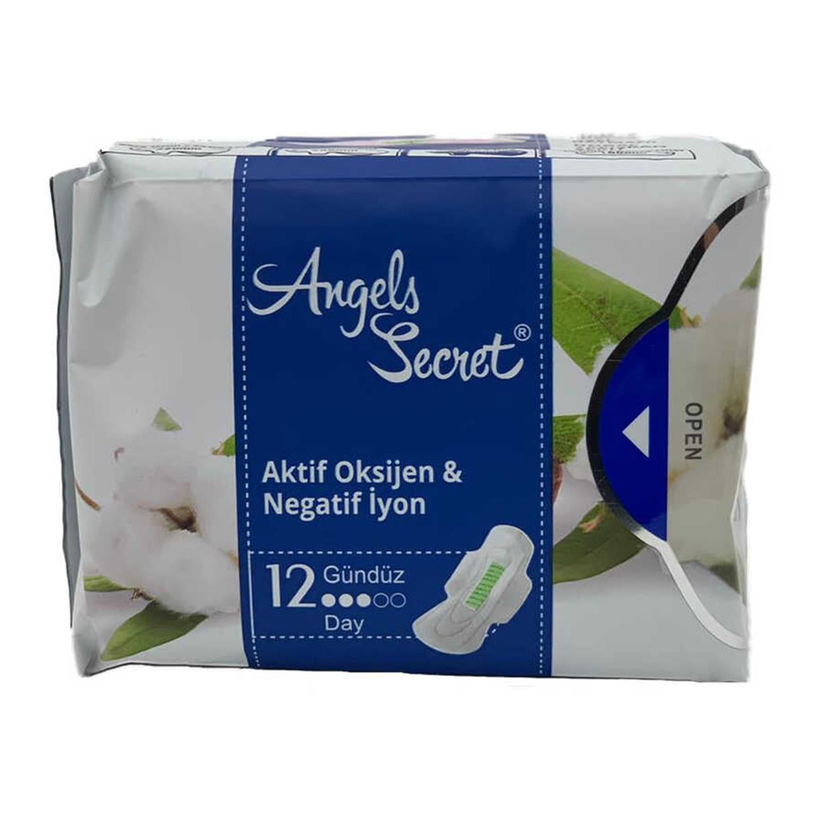Angels Secret Aktif Oksijen ve Negatif İyon Gündüz Pedi 