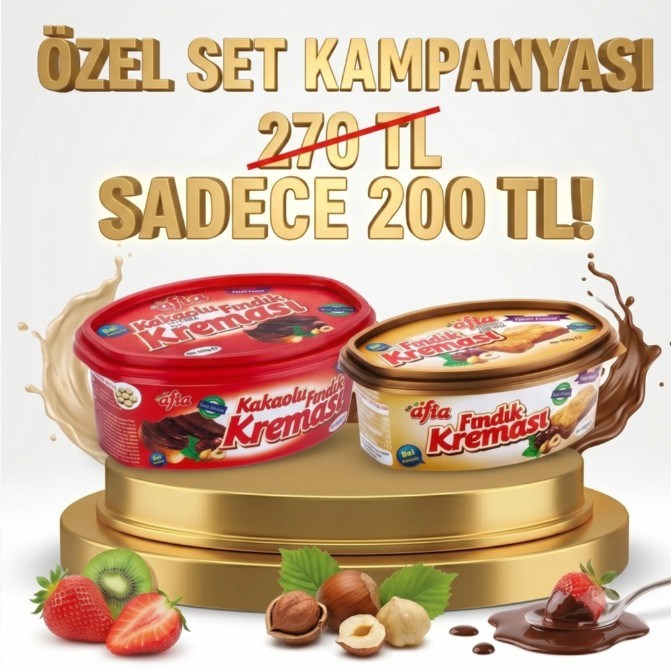 Avantajlı Kahvaltılık Krema Paketi