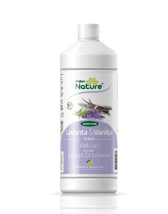 Faber Naturex Lavanta & Vanilya - Bitkisel Esaslı Köpük El Sabunu 1 LT