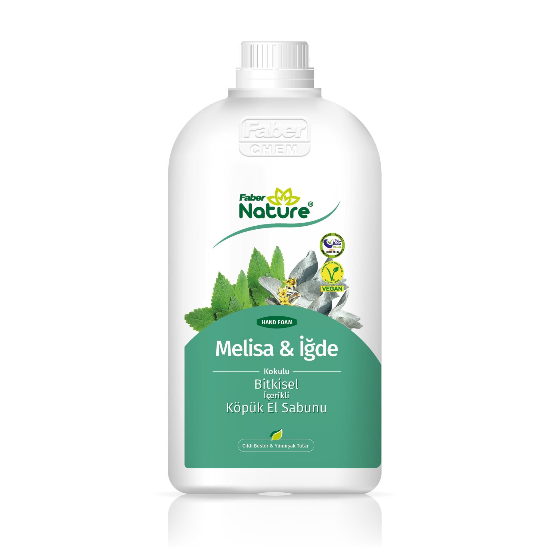 Faber Naturex Melisa & İğde Kokulu Köpük El Sabunu 2.5 LT