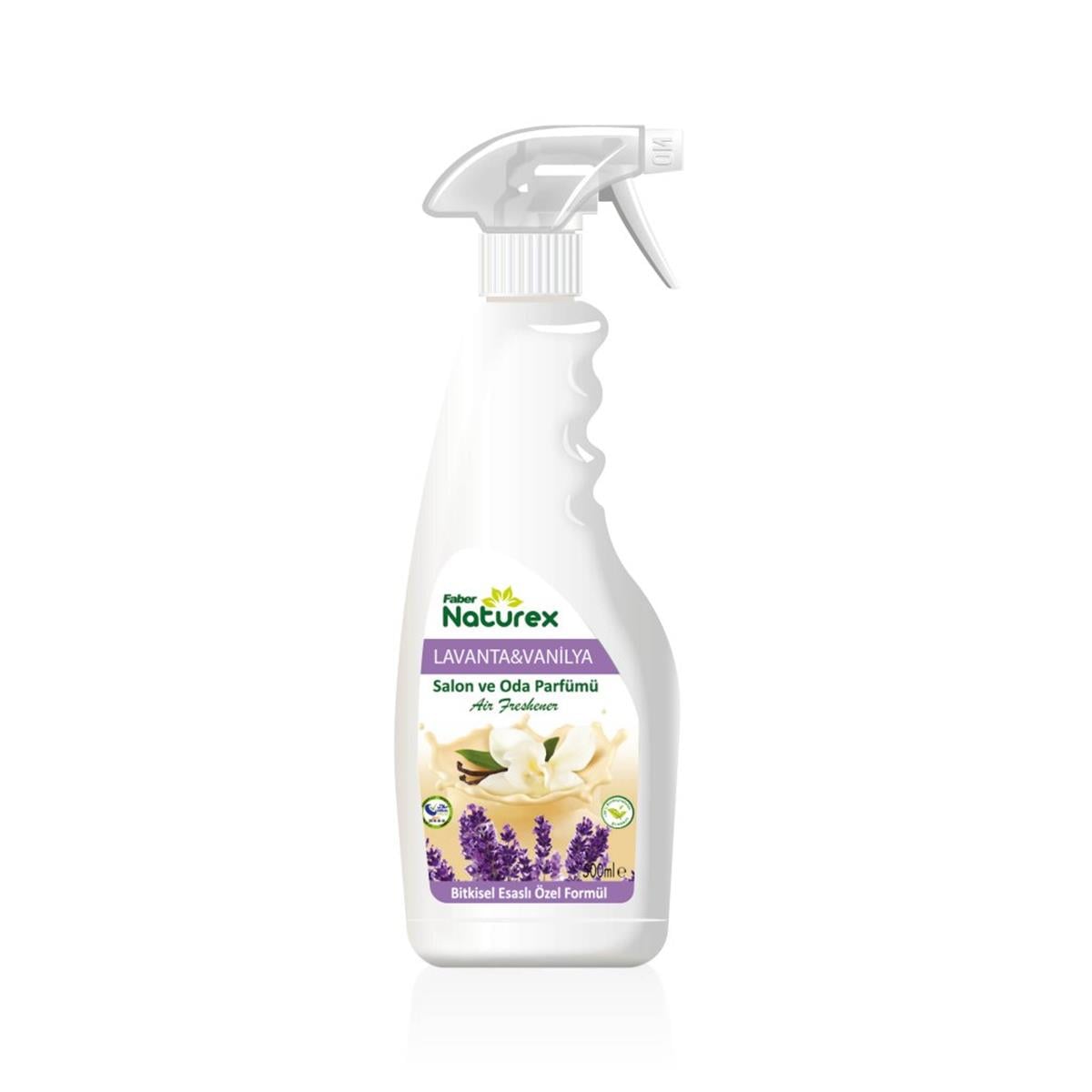 Faber Naturex Room Fresh Lavanta & Vanilya Salon ve Oda Parfümü (500 ml Sprey)