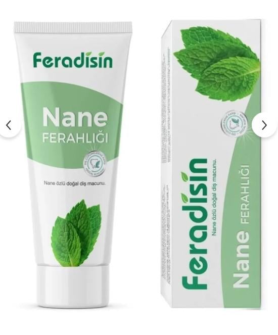 Feradisin Diş Macunu Nane Ferahlığı 90Gr