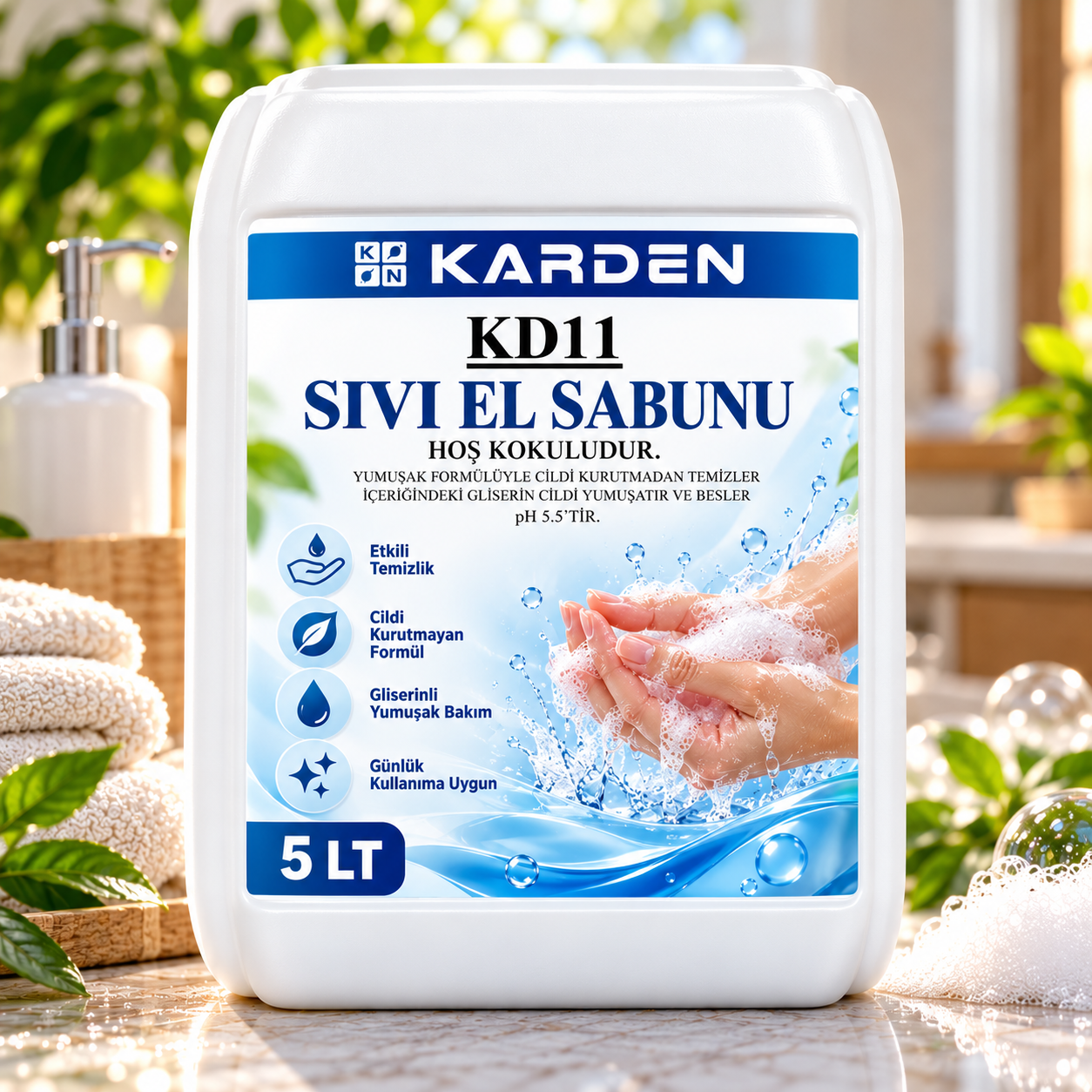 Karden Sıvı El Sabunu 5 Lt
