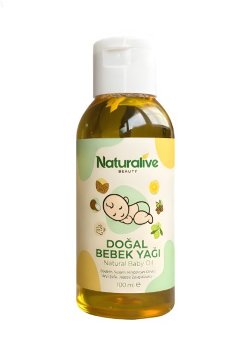 Naturalive Doğal Bebek Yağı 100 ml