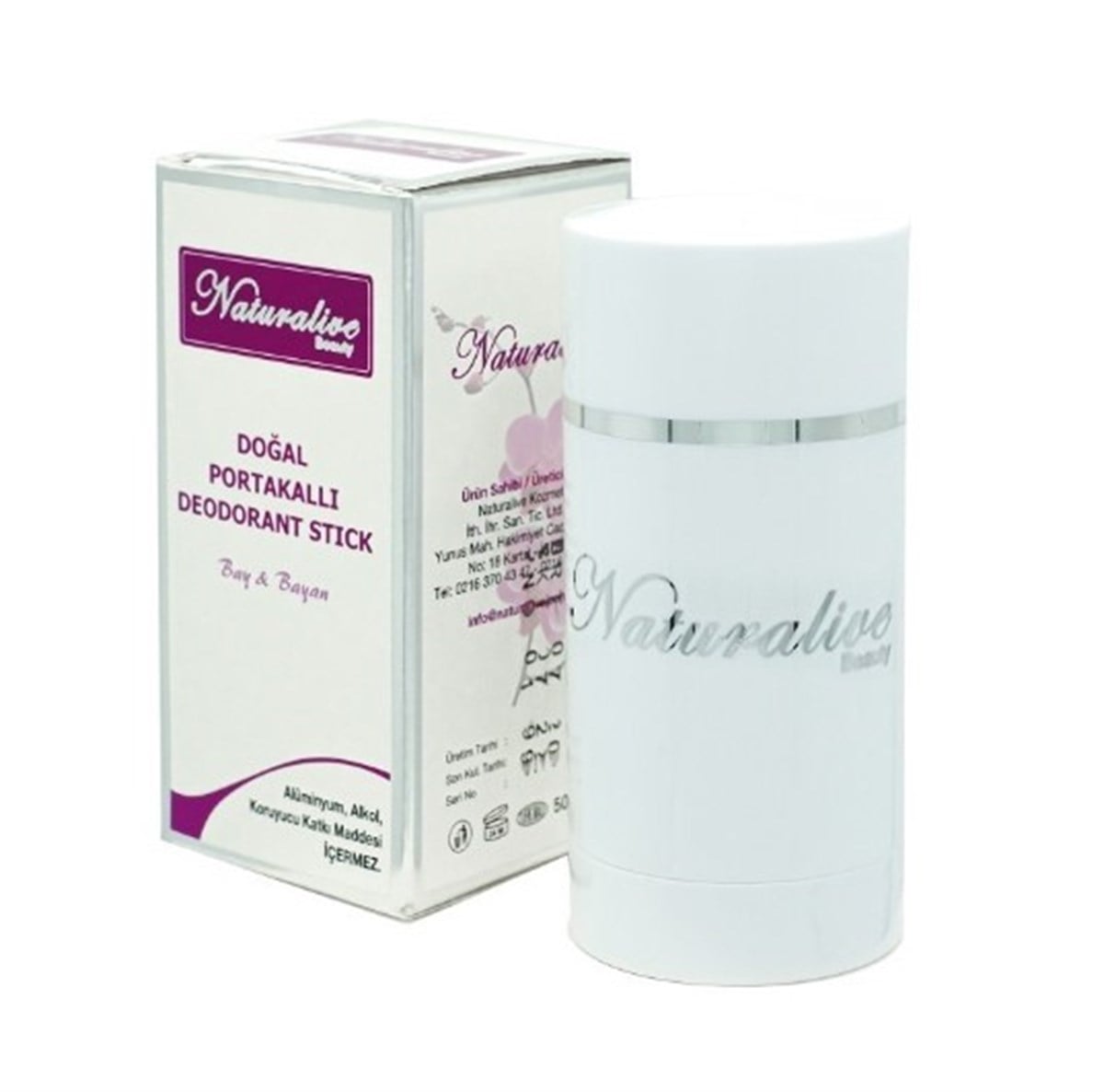 Naturalive Doğal Deodorant Portakal Kokulu