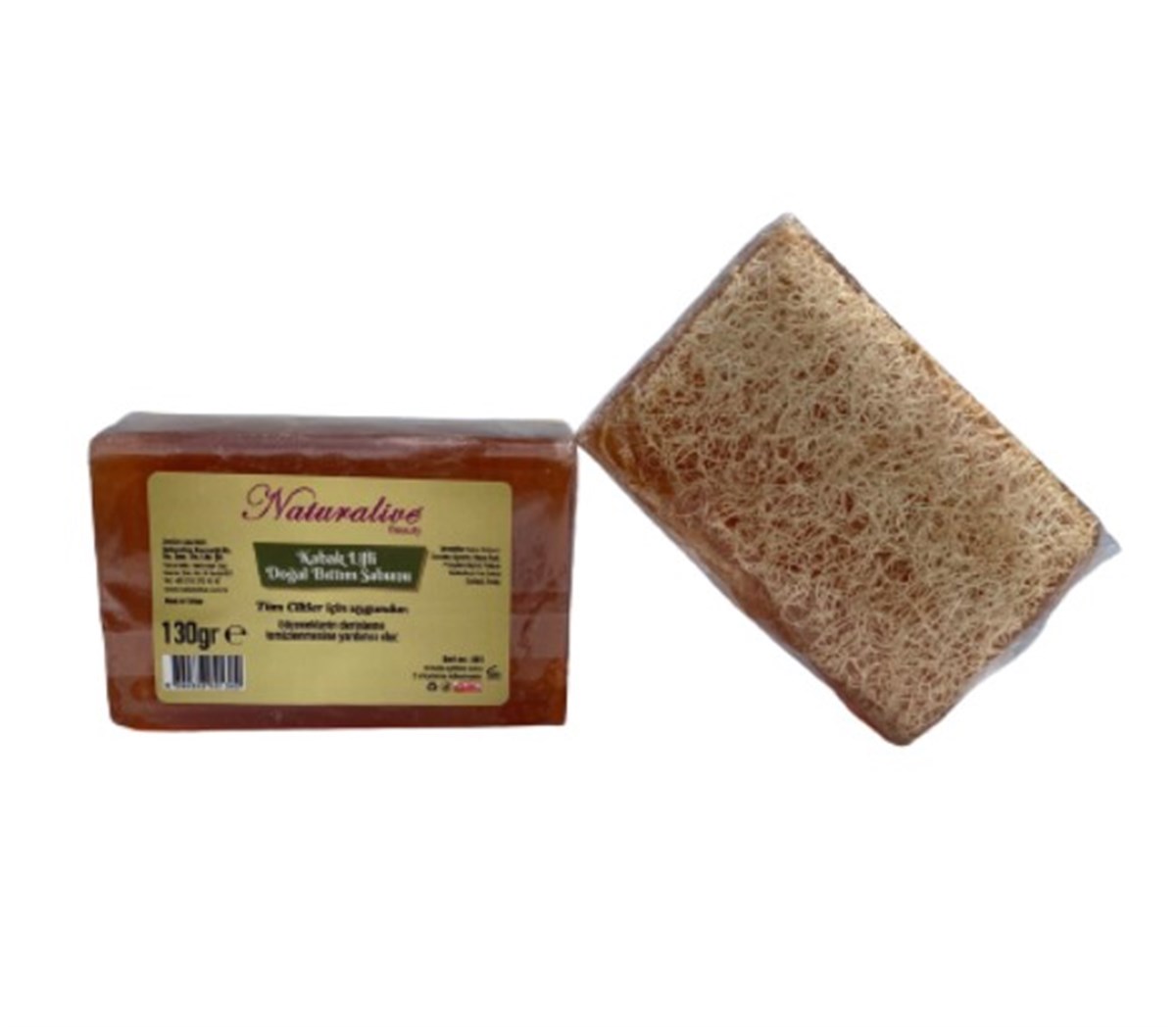 Naturalive Kabak Lifli Doğal Bıttım Sabunu