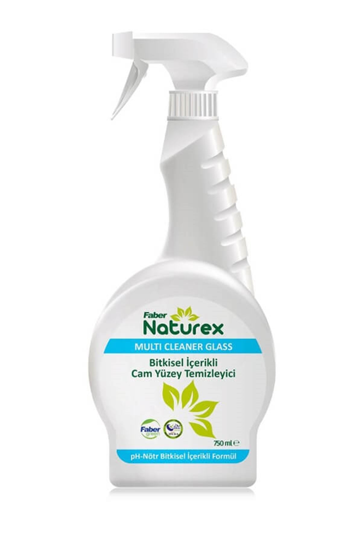 Faber Naturex Bitkisel Esaslı Cam Yüzey Temizleyicisi 750Ml
