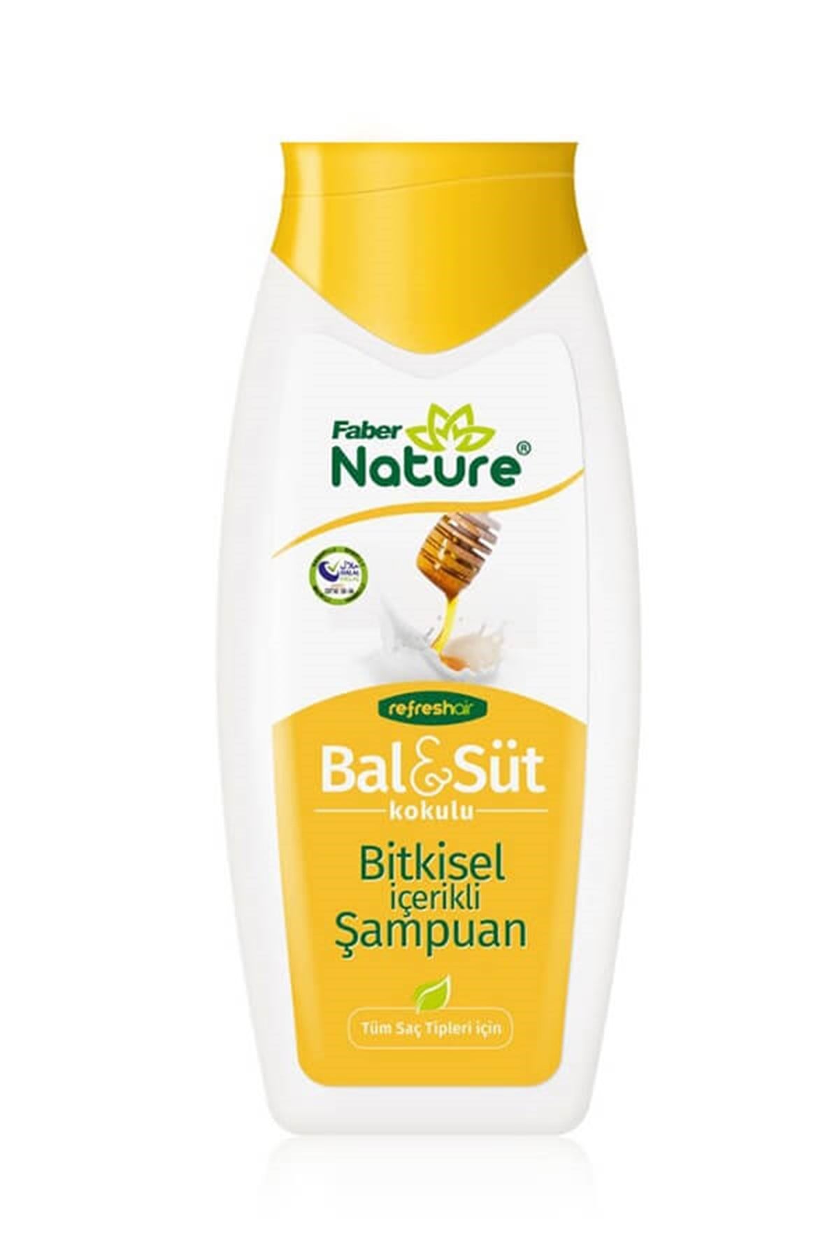 Faber Naturex Bitkisel Şampuan 400Ml (Ballı/Sütlü)