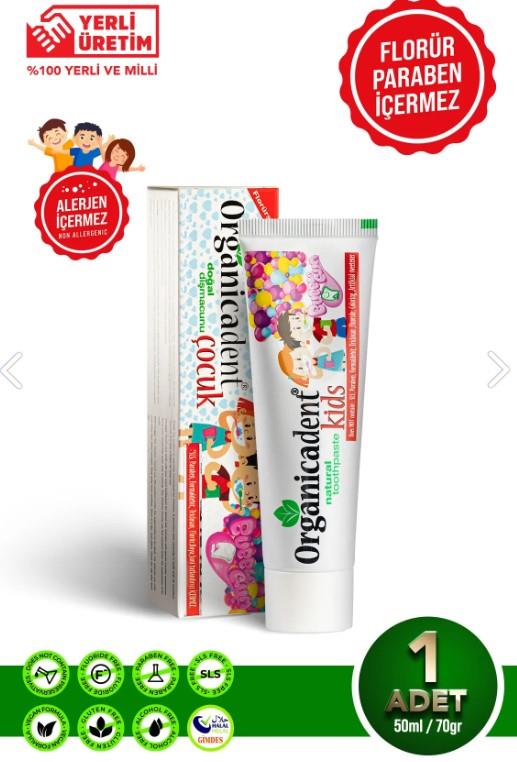 Organicadent Doğal Çocuk Diş Macunu 70 GR