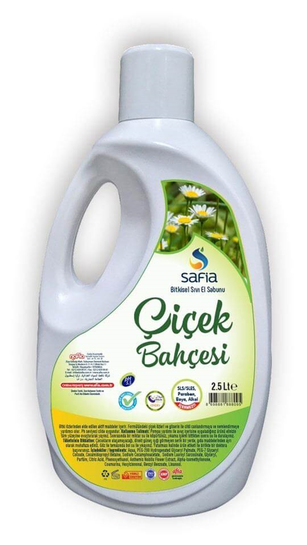 SAFİA Bitkisel Sıvı El Sabunu 
