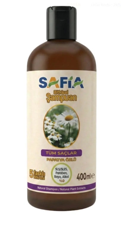 Safia Tüm Saçlar İçin Şampuan 400 Ml